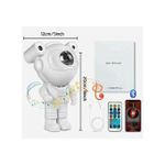 product_image_name-Generic-Astronaute Galaxy Projecteur, Veilleuse Étoile LED Plafond Éclairé avec Télécommande-8
