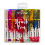 Royal Talens Ecoline 10 Paquets de Feutres de Coloriage