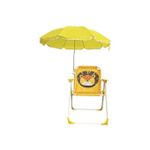 product_image_name-Generic-Ensemble Chaise de Plage Pliable pour Enfant avec Parasol Intégré-2