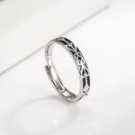 product_image_name-Generic-Bague simple pour les hommes, réglables en argent, cadeau d'anniversaire, amour-1