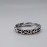 product_image_name-Generic-Bague simple pour les hommes, réglables en argent, cadeau d'anniversaire, amour-2