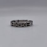 product_image_name-Generic-Bague simple pour les hommes, réglables en argent, cadeau d'anniversaire, amour-3