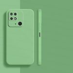 Pochette Protection Étui Antichoc Silicone vert clair comaptible avec Xiaomi Redmi 10c