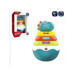 Jouet Éducatif Empilable Dinosaure Bleu