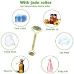 product_image_name-Generic-رولو للوجه والرقبة + فرشاة تنظيف وتدليك للوجه 5 في 1 + هدية  حزمة العناية بالوجه  Brosse de nettoyage pour visage + Roller de Jade-7