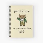 Alexander Hamilcat (Black Text) Spiral Notebook Bloc note