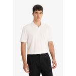 product_image_name-Defacto-تي شيرت بولو محبوك ناعم بأكمام قصيرة، قصّة عادية-2