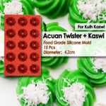 product_image_name-Generic-Moule à mini Bundt 3d en silicone gâteau 15 Cavités-2