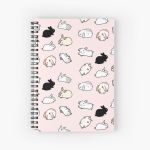 Bunny Rabbits Spiral Notebook Bloc note