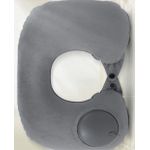 product_image_name-Generic-Oreiller en forme de U gris voyage gonflé portable pour extérieur-3