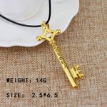 product_image_name-Generic-Collier Anime attaque sur Titan Eren clé métal Manga Cosplay-5