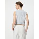 product_image_name-Koton-Gilet Pour Femme - Gris-4