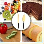product_image_name-Generic-2 Pcs - ensemble de service de gâteau doré pour tarte-2