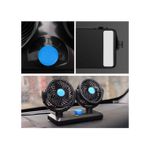 product_image_name-Generic-double Ventilateur pour voiture, Accessoires de refroidissement de voiture-3