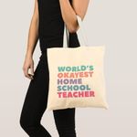 product_image_name-Generic-Tote Bag Teacher at the most Okay Homeopathy School Unique, haute qualité-3