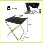 product_image_name-Generic-Mini chaise pliante tabouret de Camping léger pour voyage en plein air-1