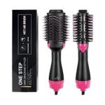 product_image_name-Generic-مجفف ومكثف الشعر خطوة واحدة 3 في 1 أيونات سالبة فرشاة فرد الشعر صالون شعر مجعد-3