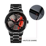 product_image_name-Generic-Montre Luxueuse En Forme De Roue Étanche En Acier Inoxydable Pour Hommes-5