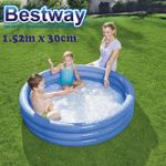 product_image_name-Generic-بيست واي مسبح قابل للنفخ سبلاش إن سمايل – 1.52 متر × 30 سم – للأطفال 2+-1