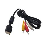 product_image_name-Generic-كابل AV أصلي لأجهزة بلاي ستيشن PS1/PS2/PS3، بطول مترين، مزود بثلاثة موصلات RCA-4