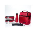 product_image_name-Generic-Sac Lunch Box Rouge avec Gourde et Boîtes Hermétiques-6