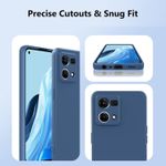 product_image_name-Case-غطاء سيليكون لـ Oppo Reno 8 4G باللون الأزرق – حماية أنيقة وسهولة في التعامل-3