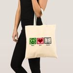 product_image_name-Generic-Tote bag justice of love for peace Unique, haute qualité-1
