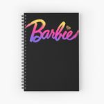 Barbie Pink Gradient Spiral Notebook - Bloc note