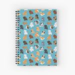 Chibi Puppers Spiral Notebook Bloc note