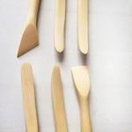 product_image_name-Keep Smiling-Single End Tools Wood Carving  Set for Clay-Polymer-Ceramic-4
