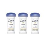 Dove Pack Déodorant anti-transpirant Original stick crème 50ml efficacité 48h