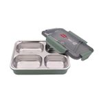 product_image_name-Generic-صندوق غداء بغطاء من الفولاذ المقاوم للصدأ بدرجة الطعام، مثالي للطلاب والكبار. قابلة للتحلل البيولوجي ومقاومة للماء ومقسمة إلى 4 أقسام.-2