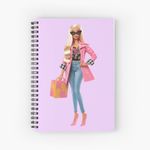 Barbie Girl Spiral Notebook - Bloc note