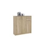 product_image_name-Kitea-Commode SCONTO Avec 2 Tiroirs - Beige clair-1