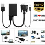 product_image_name-Generic-VGA Male To HDMI Output 1080P HD+Audio TV AV HDTV Video Cable Converter Adapter-2