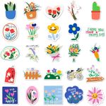 product_image_name-Generic-50 Pack Cute Cartoon Flowers Stickers pour Enfants Ordinateur Portable Esthétiq-3