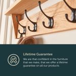 product_image_name-Generic-رف جداري خشبي ، حامل مفاتيح رف جداري عائم -4