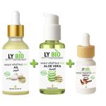LY BIO PACK HUILE AIL 50ML - PIPETTE + HUILE ALOE VERA 50ml - POMPE + HUILE ESSENTIEL GIROFLE 10ML