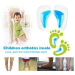 product_image_name-Generic-قطعتان من النعال التقويمية لدعم قوس القدم للأطفال، للبالغين، جل سيليكون تقويمي للأقدام المسطحة، وسادة تصحيح للأطفال الرضع، وسادات أحذية للعناية بالقدم-3