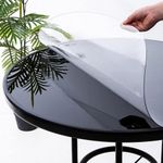 product_image_name-Generic-- غطاء شفاف سميك من بي في سي ، شكل دائري - قطر = 120 سم-1