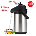 product_image_name-Elite-Carafe à café isotherme en acier inoxydable 4L, thermos thermique, distributeur de boissons-1