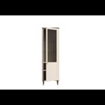 product_image_name-Kitea-Grande Vitrine 1 Porte LACETTI - Beige-4