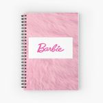fluffy barbie Spiral Notebook - Bloc note