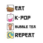 Ramen kpop bubble tea  Poster Chambre Haute Qualité