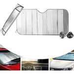 product_image_name-Generic-Rideau de Protection UV pour Vitres de Voiture 150x80 cm - Avant et Arrière-5