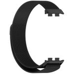 product_image_name-Generic-Bracelet à boucle magnétique Noir pour Huawei Band 10 en acier inoxydable-1
