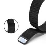product_image_name-Generic-Bracelet à boucle magnétique Noir pour Huawei Band 10 en acier inoxydable-6