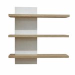 product_image_name-Generic-رف جداري ديكوري مع إضاءة خلفية LED 65*45*10 سم-4