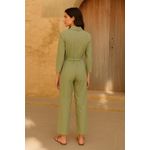 product_image_name-Marwa-بدلة عمل خضراء فاتحة اللون مزودة بحزام-2