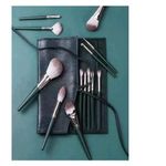 product_image_name-Generic-Pinceaux À Maquillage Doux En Tissu Duveteux Outils De Maquillage Cosmétique avec sac Rangement portable Maquillage-3